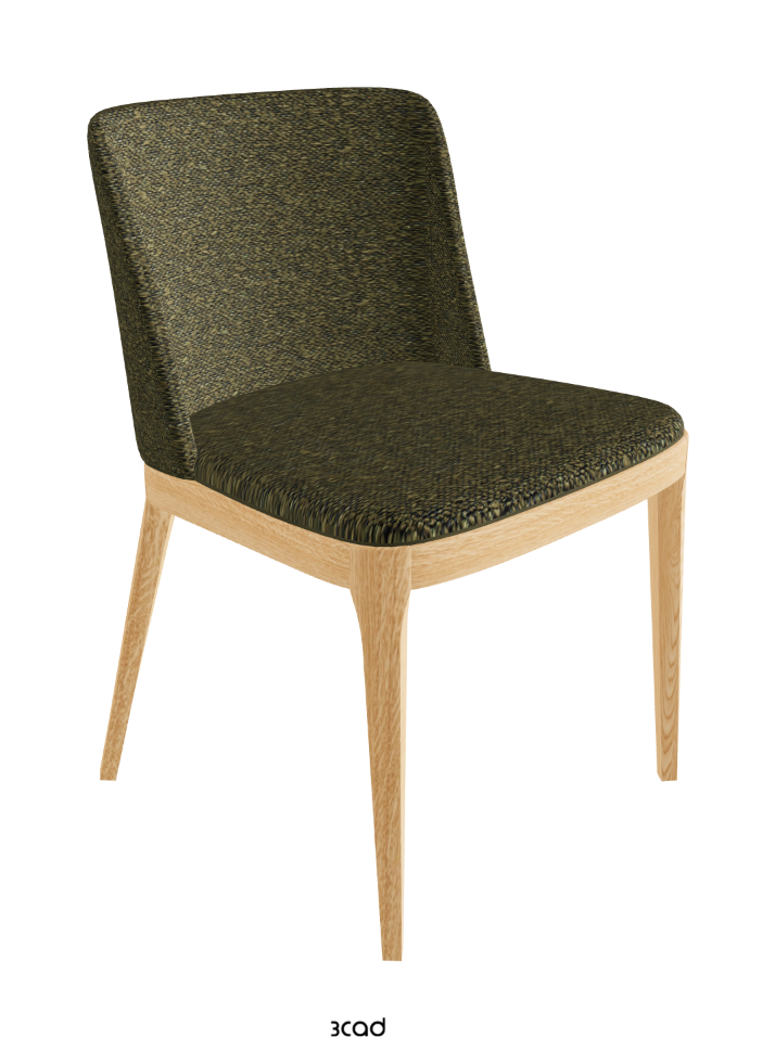 Magda Dining Chair_Natural Ashwood_Fabric_B249