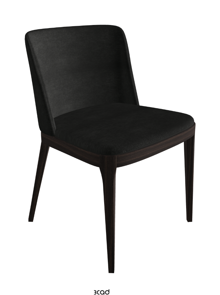 Magda Dining Chair_Burned Oak Stained Ashwood_Fabric_B932