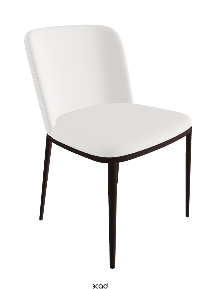 Magda ML Dining Chair_Bronze Embossed_Soft Leather_Palladio