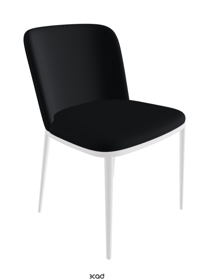 Magda ML Dining Chair_Pearl Embossed_Soft Leather_Atlantico
