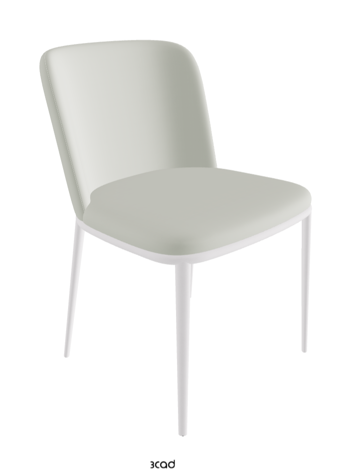Magda ML Dining Chair_Pearl Embossed_Soft Leather_Artico
