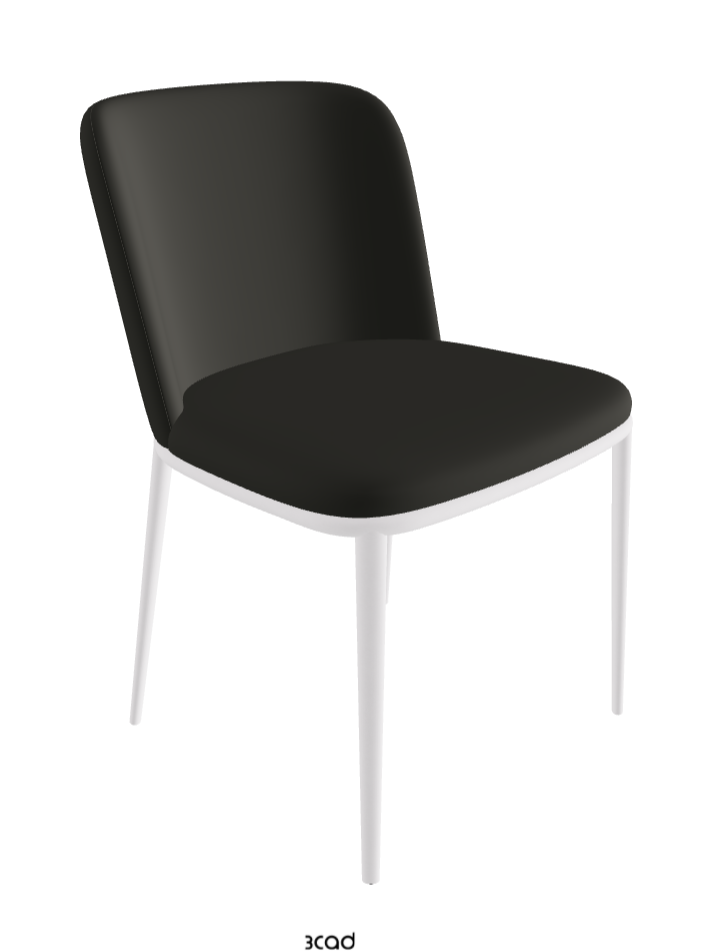 Magda ML Dining Chair_Pearl Embossed_Synthetic Leather_London