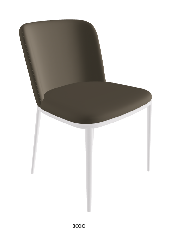 Magda ML Dining Chair_Pearl Embossed_Synthetic Leather_Fango