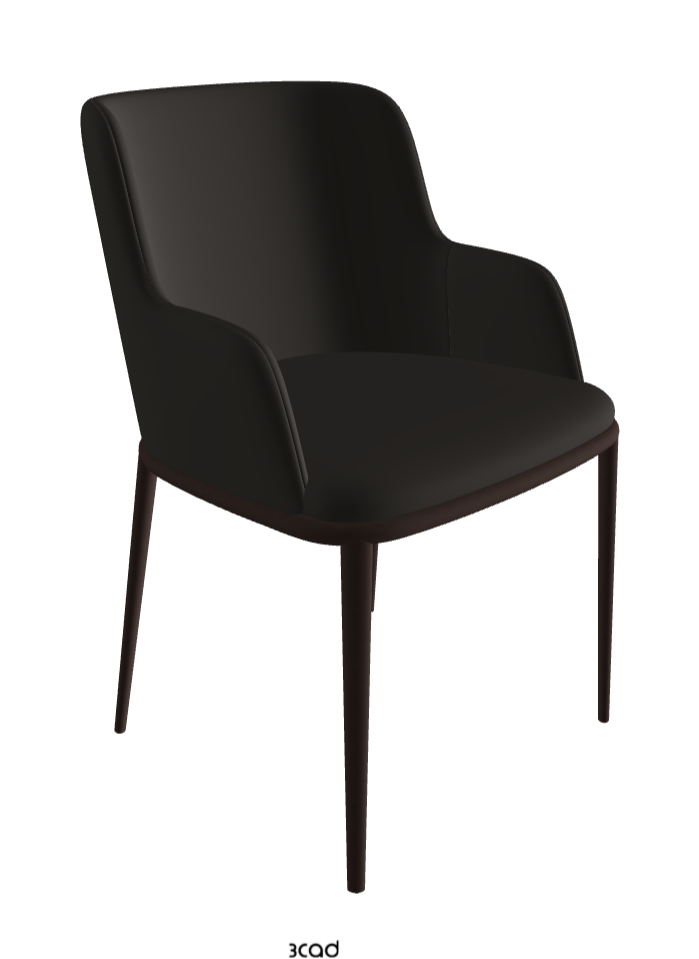 Magda ML Dining Armchair_Bronze Embossed_Soft Leather_Ardesia