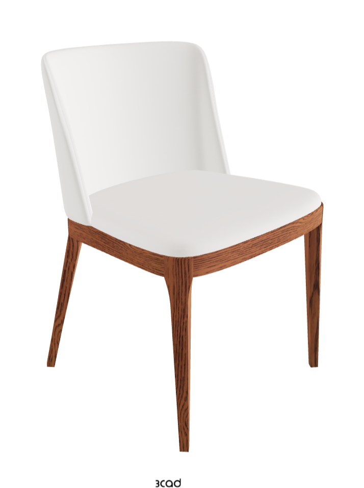 Magda Dining Chair_Canaletto Walnut Stained Ashwood_Soft Leather_Palladio