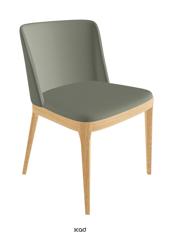 Magda Dining Chair_Natural Ashwood_Soft Leather_Cenere