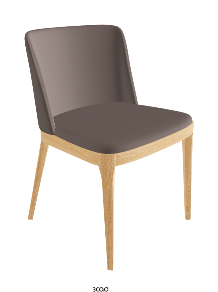 Magda Dining Chair_Natural Ashwood_Soft Leather_Castoro