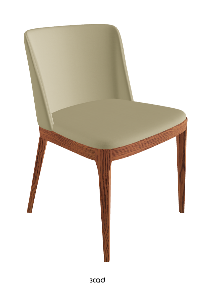 Magda Dining Chair_Canaletto Walnut Stained Ashwood_Synthetic Leather_Canapa