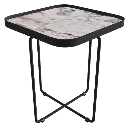 Cattelan Italia Benny Keramik Coffee Table ◻36x36x43h