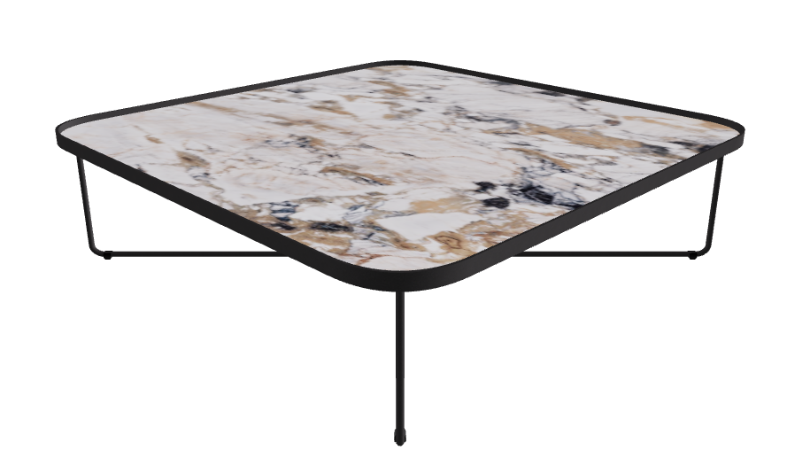 Cattelan Italia Benny Keramik Coffee Table ◻99x99x28h