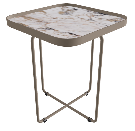 Cattelan Italia Benny Keramik Coffee Table ◻36x36x43h