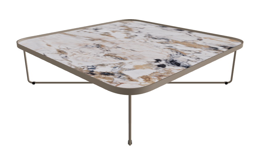 Cattelan Italia Benny Keramik Coffee Table ◻99x99x28h
