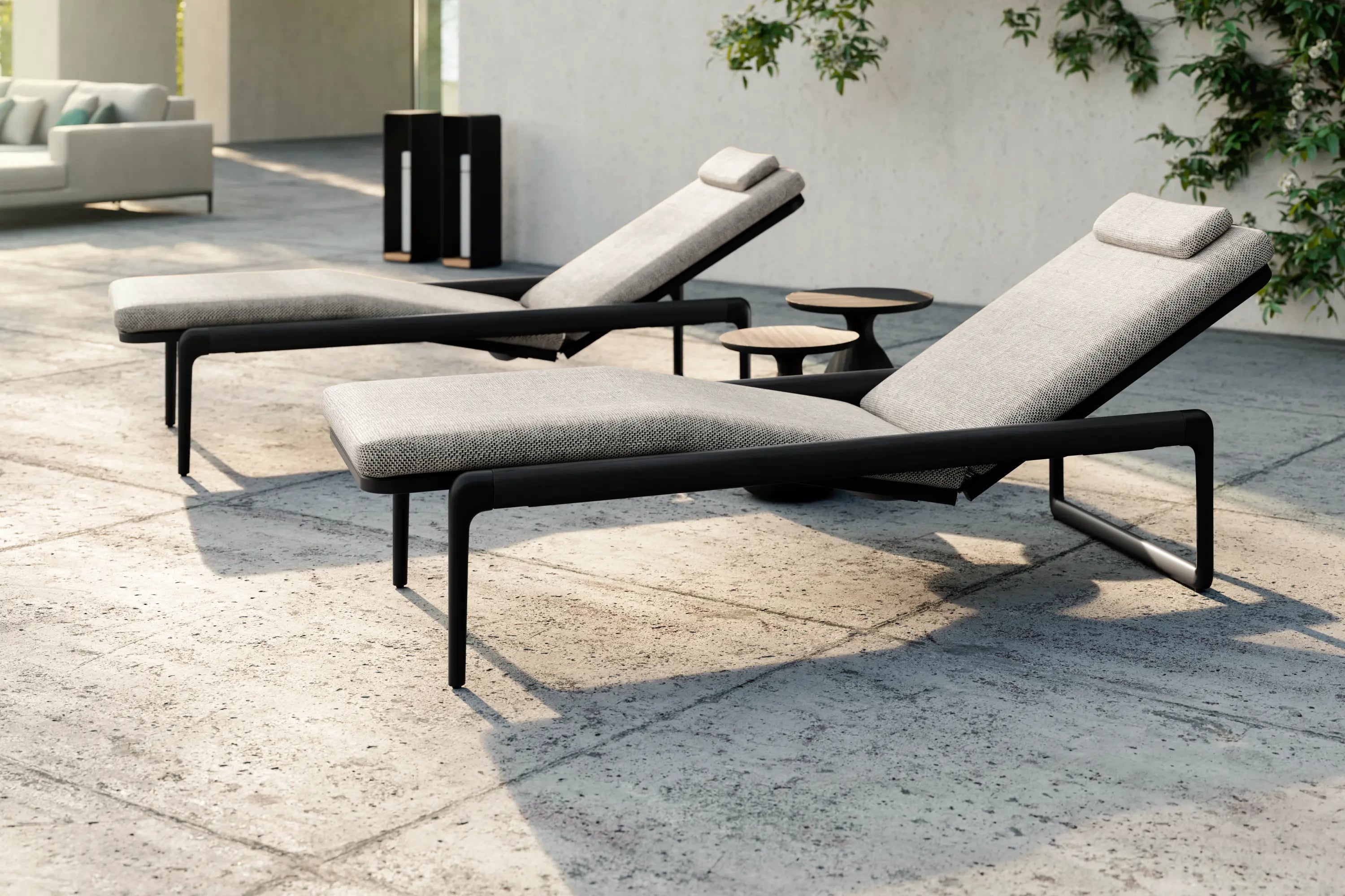 Manutti Flows Sun Lounger – Textile