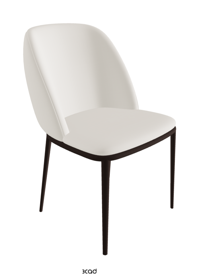 Mariel ML Dining Chair_Bronze Embossed_Glove Soft Leather_Dover