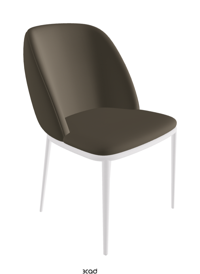 Mariel ML Dining Chair_Pearl Embossed_Synthetic Leather_Fango