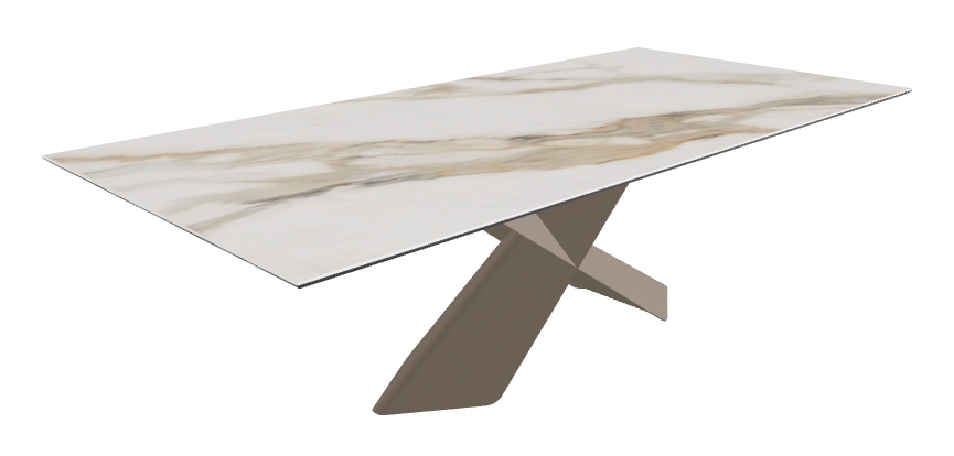 Matt Borghini Calacatta.. Titanium Embossed