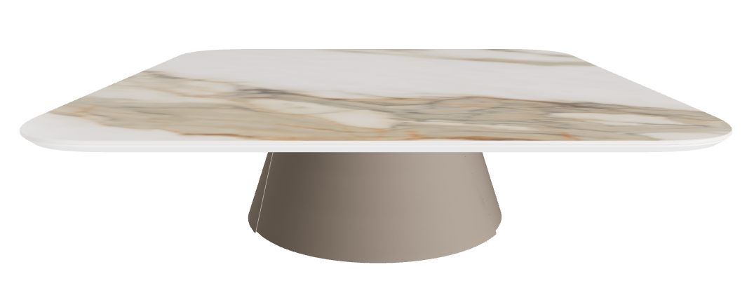Cattelan Italia ALBERT Keramik S Coffee Table ◻100x100x28h