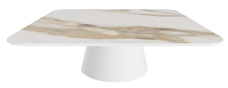 Cattelan Italia ALBERT Keramik S Coffee Table ◻118x118x38h