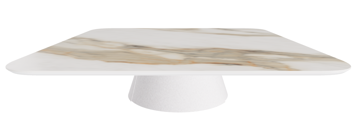 Cattelan Italia ALBERT Keramik S Coffee Table ◻118x118x28h