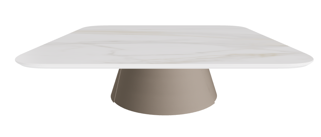 Cattelan Italia ALBERT Keramik S Coffee Table ◻100x100x28h