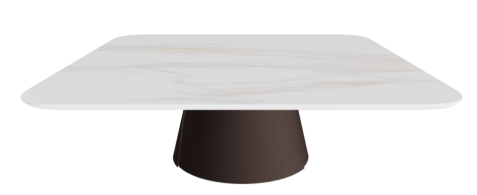 Cattelan Italia ALBERT Keramik S Coffee Table ◻118x118x38h
