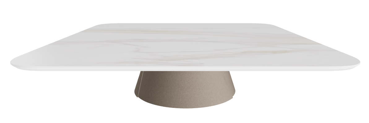 Cattelan Italia ALBERT Keramik S Coffee Table ◻118x118x28h