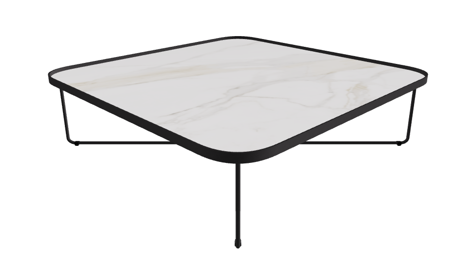 Cattelan Italia Benny Keramik Coffee Table ◻99x99x28h