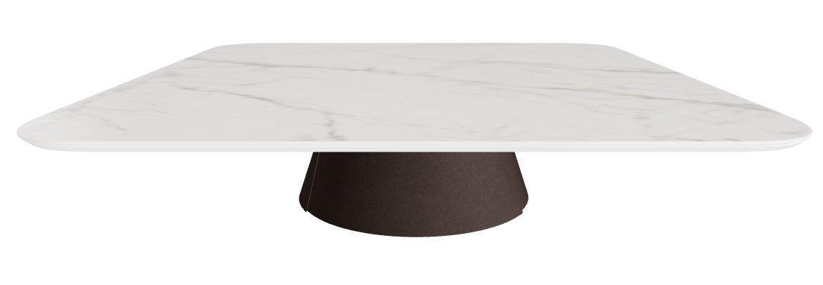 Cattelan Italia ALBERT Keramik S Coffee Table ◻118x118x28h