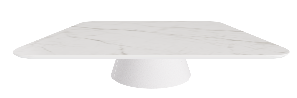 Cattelan Italia ALBERT Keramik S Coffee Table ◻118x118x28h