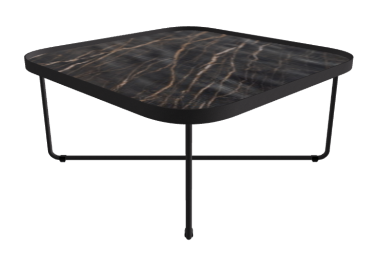 Cattelan Italia Benny Keramik Coffee Table ◻60x60x28h