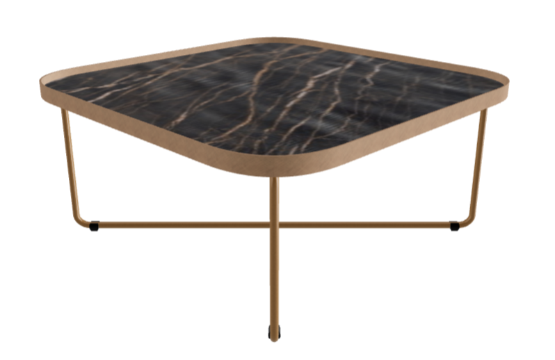 Cattelan Italia Benny Keramik Coffee Table ◻60x60x28h