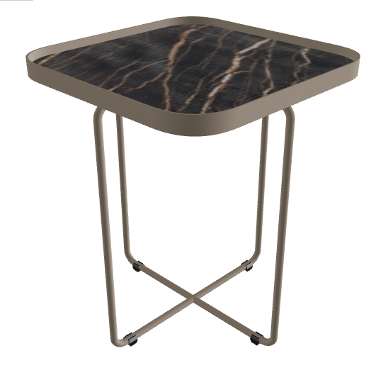 Cattelan Italia Benny Keramik Coffee Table ◻36x36x43h