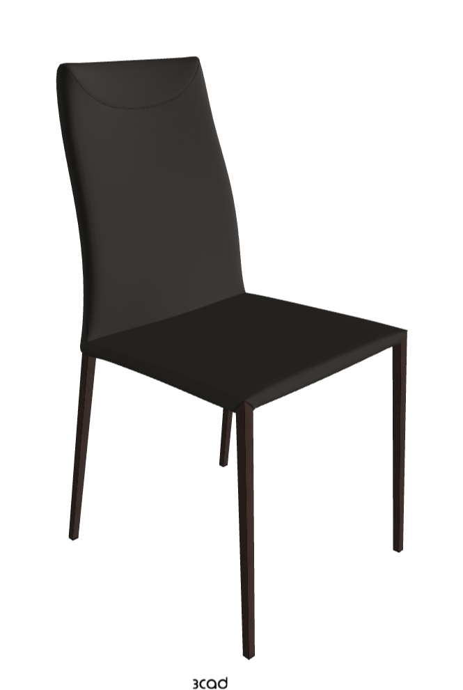 Maya Flex ML Dining Chair_Bronze Embossed_Soft Leather_Ardesia