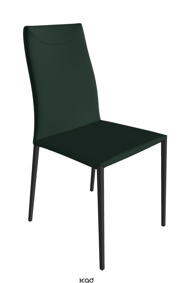 Maya Flex ML Dining Chair_Matt Graphite_Soft Leather_Sherwood