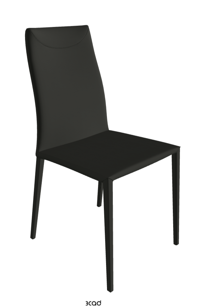 Maya Flex Dining Chair_Soft Leather_Smoke