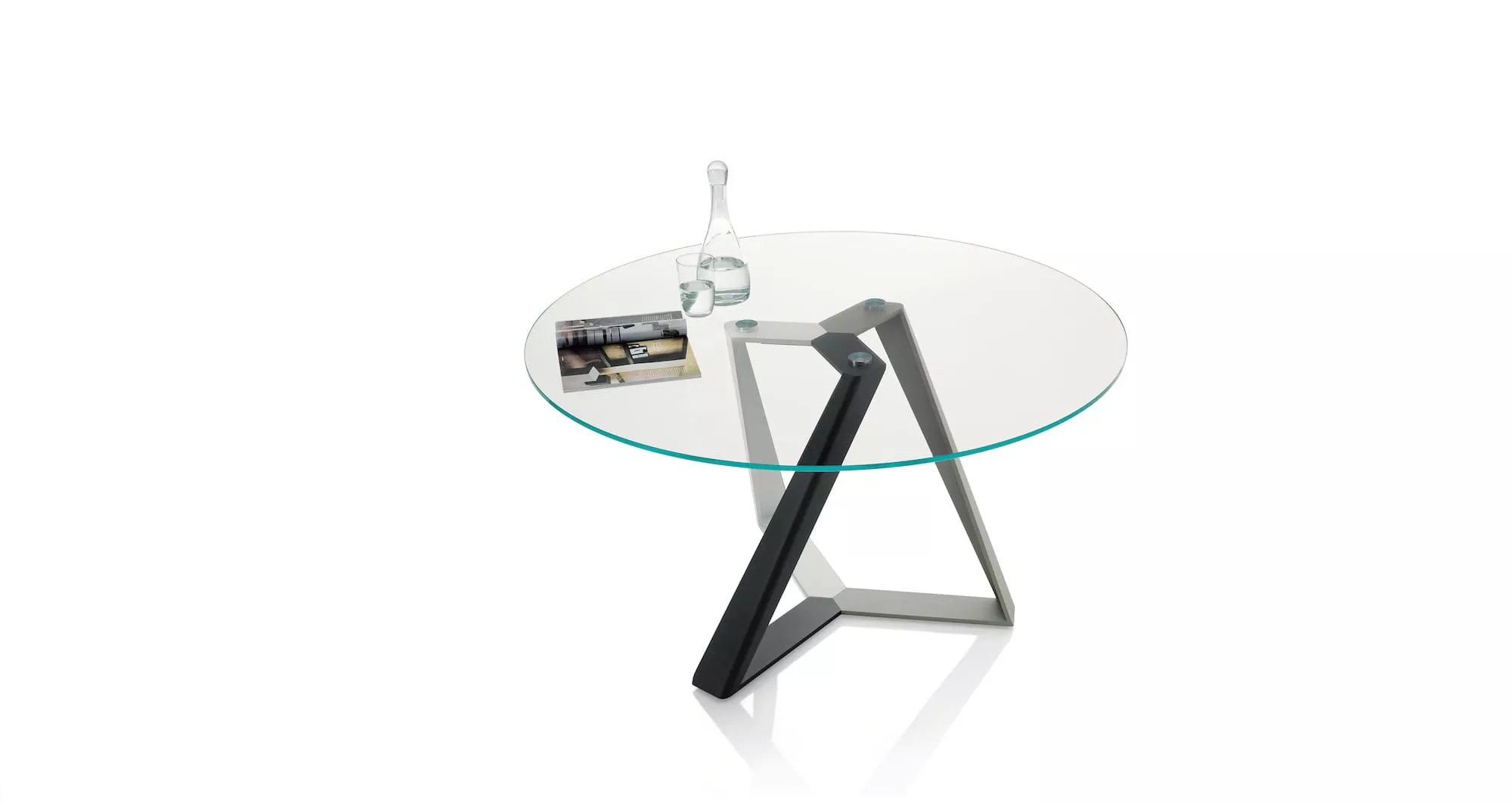 Bontempi Casa Millennium Round Fix Dining Table | 20.42,20.43
