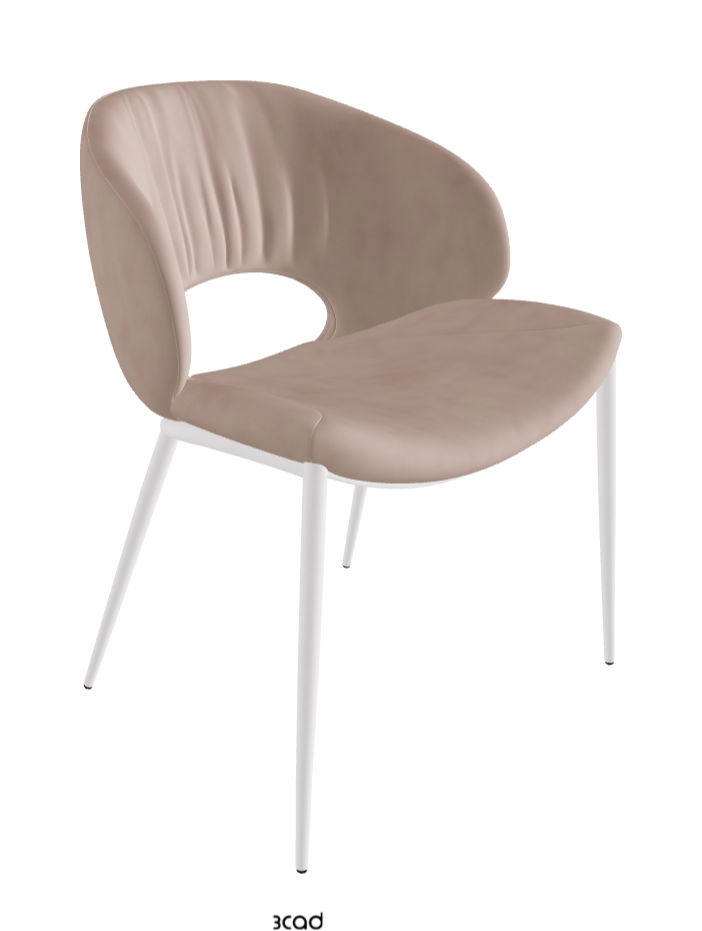 Cattelan Italia Miranda ML Dining Chair – Synthetic Leather & Micro Nubuk