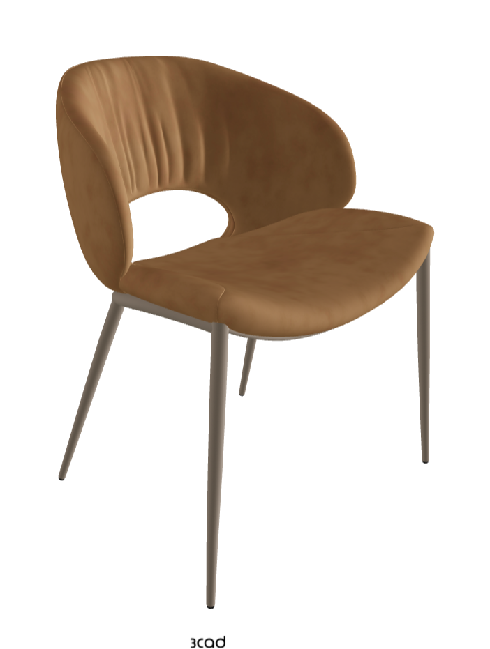 Cattelan Italia Miranda ML Dining Chair – Synthetic Leather & Micro Nubuk