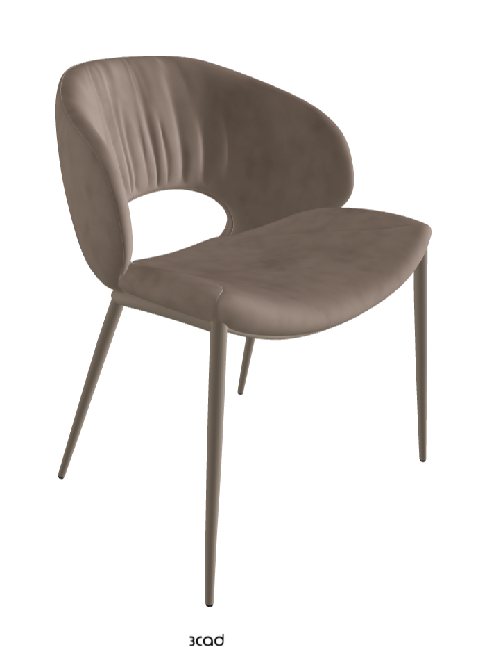 Cattelan Italia Miranda ML Dining Chair – Synthetic Leather & Micro Nubuk