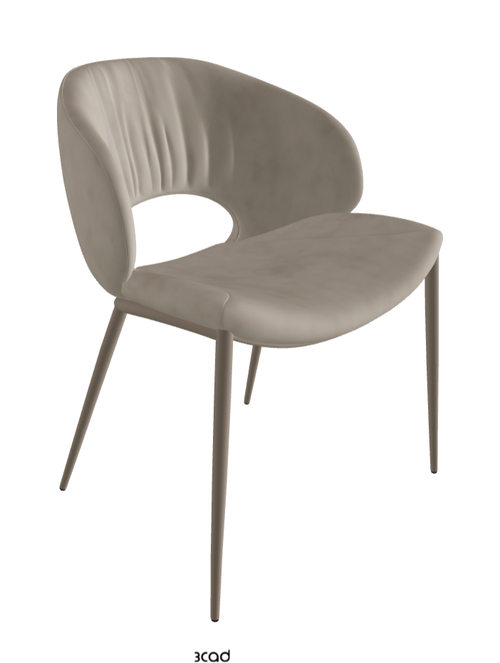 Cattelan Italia Miranda ML Dining Chair – Synthetic Leather & Micro Nubuk