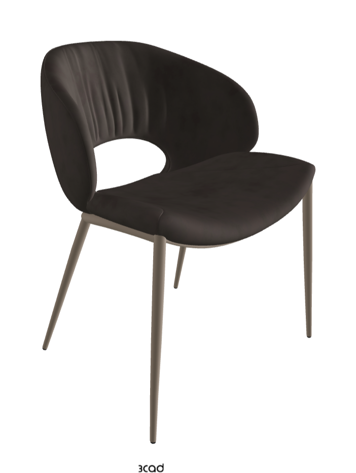 Cattelan Italia Miranda ML Dining Chair – Synthetic Leather & Micro Nubuk