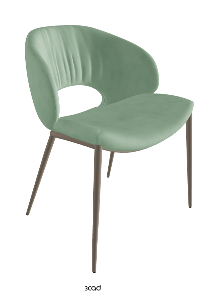 Cattelan Italia Miranda ML Dining Chair – Synthetic Leather & Micro Nubuk