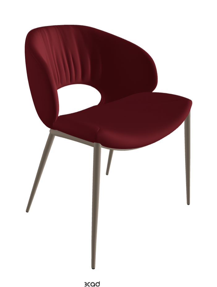 Cattelan Italia Miranda ML Dining Chair – Synthetic Leather & Micro Nubuk