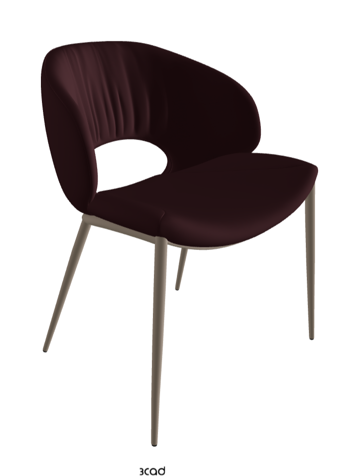 Cattelan Italia Miranda ML Dining Chair – Synthetic Leather & Micro Nubuk