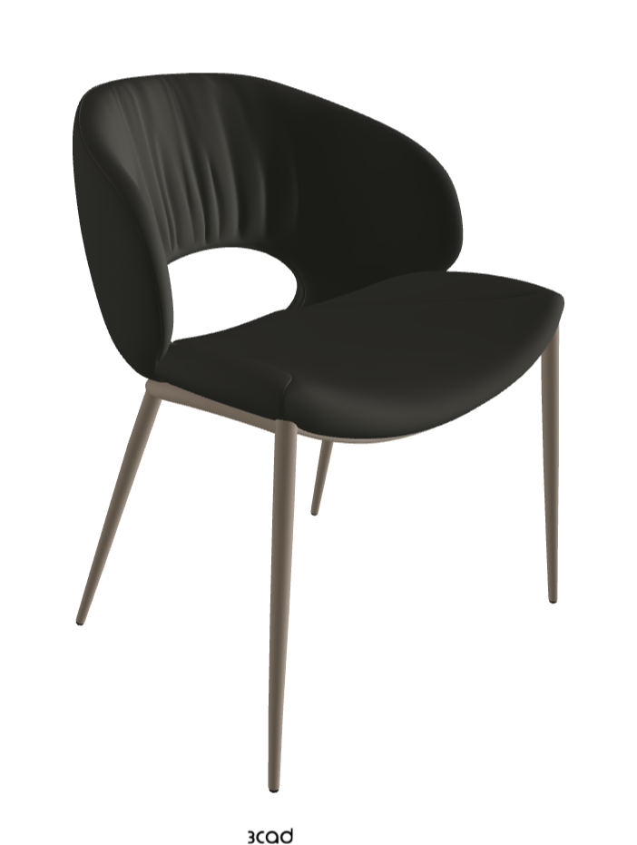 Cattelan Italia Miranda ML Dining Chair – Synthetic Leather & Micro Nubuk