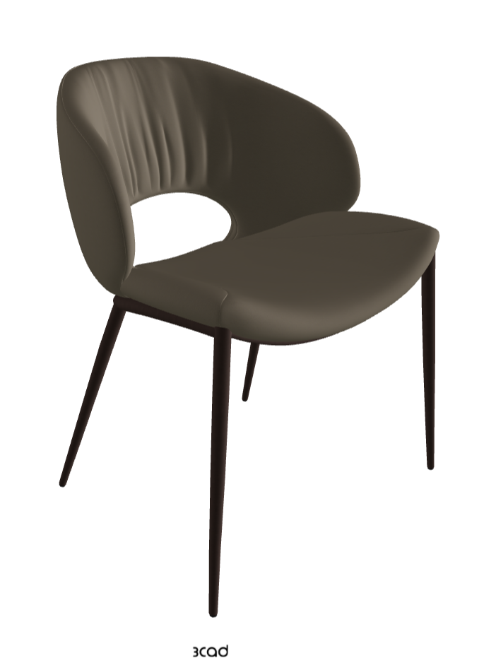 Cattelan Italia Miranda ML Dining Chair – Synthetic Leather & Micro Nubuk