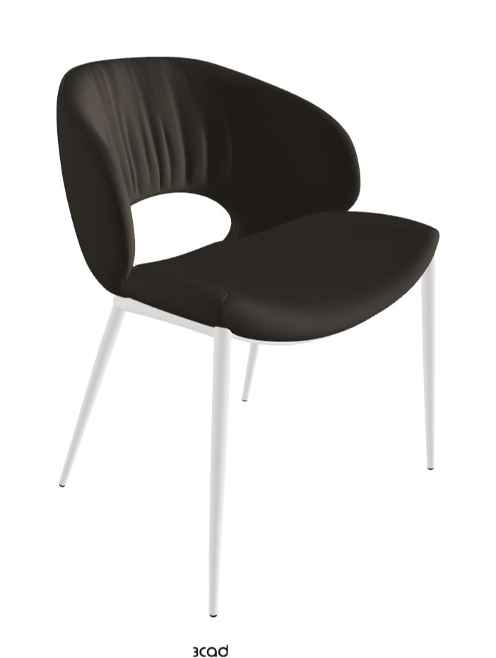 Cattelan Italia Miranda ML Dining Chair – Synthetic Leather & Micro Nubuk