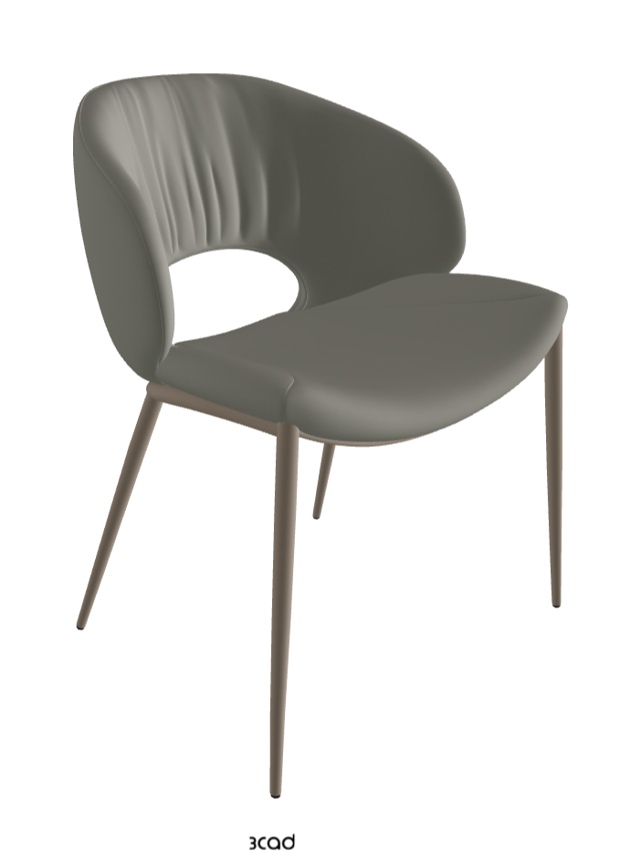 Cattelan Italia Miranda ML Dining Chair – Synthetic Leather & Micro Nubuk
