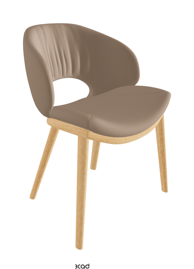 Miranda Wood Dining Chair_Natural Ashwood_Glove Soft Leather_Taupe