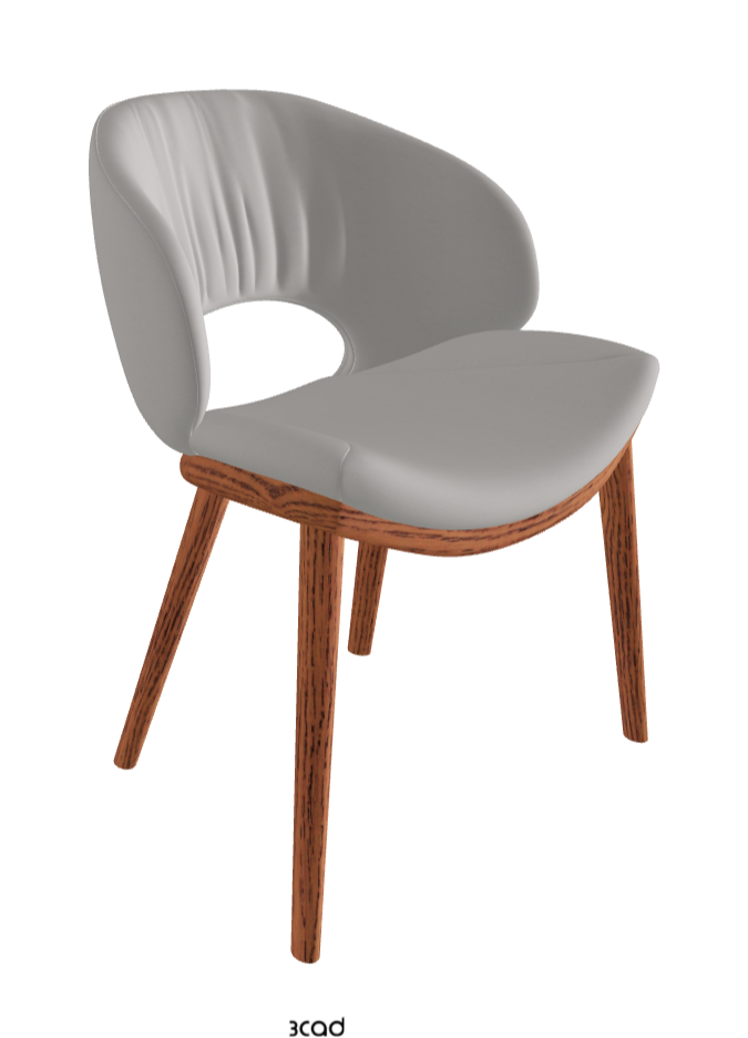 Miranda Wood Dining Chair_Canaletto Walnut Stained Ashwood_Soft Leather_Nardo